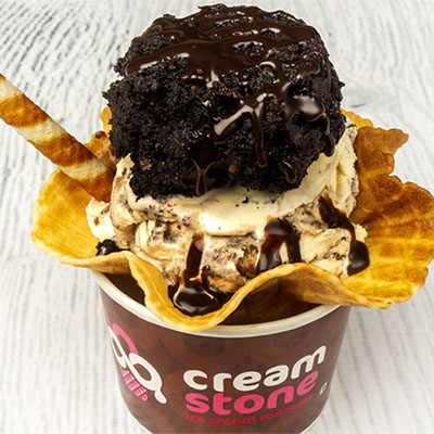 "Devils Brownie Ice Cream (Cream Stone) - Click here to View more details about this Product